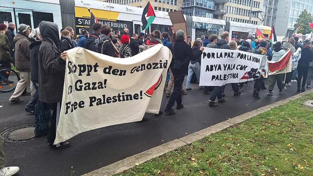 Pro-Palästina-Demo (Archiv) - Bild: über dts Nachrichtenagentur