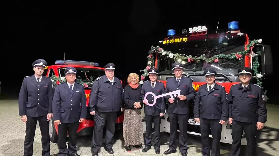 Feuerwehr Kalkar: Zwei neue Fahrzeuge für die Feuerwehr - Bild: presseportal.de