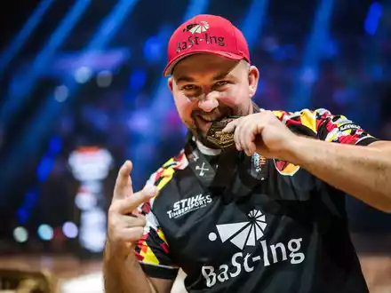 Sportholzfäller-WM: Danny Martin holt historisches Edelmetall für Deutschland - Doppel-Gold für Australien - Foto: presseportal.de