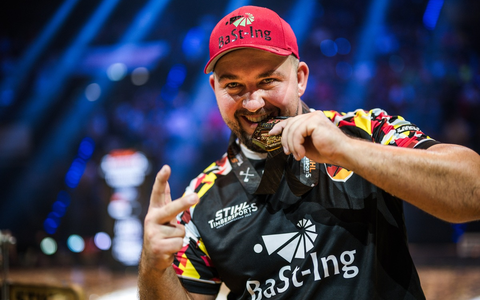 Sportholzfäller-WM: Danny Martin holt historisches Edelmetall für Deutschland - Doppel-Gold für Australien - Foto: presseportal.de