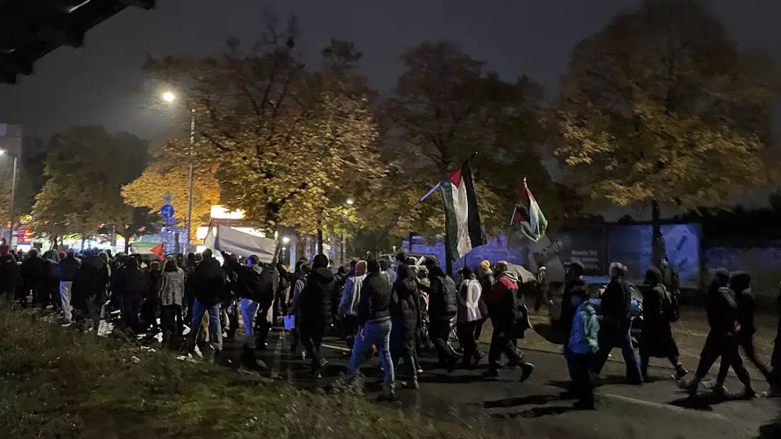Pro-Palästina-Demo (Archiv) - Bild: über dts Nachrichtenagentur