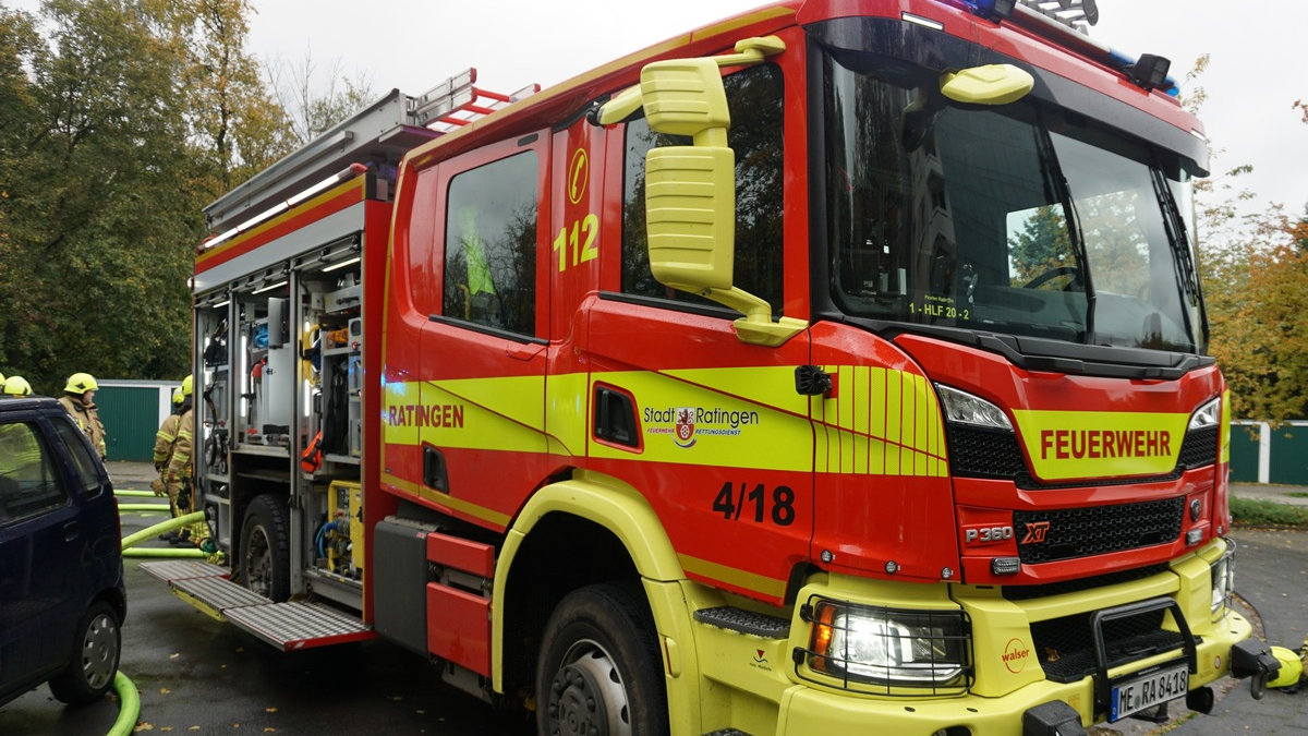 FW Ratingen: Kellerbrand - Foto: presseportal.de