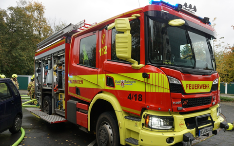 FW Ratingen: Kellerbrand - Foto: presseportal.de