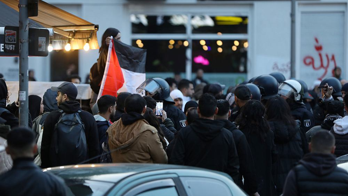 Verbotene Pro-Palästina-Demo (Archiv) - Foto: über dts Nachrichtenagentur