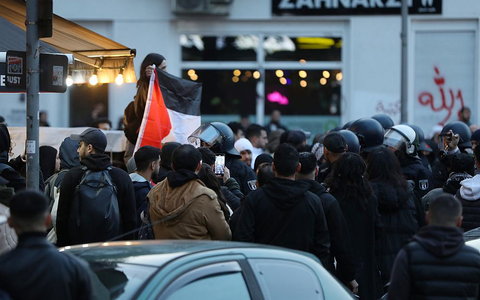 Verbotene Pro-Palästina-Demo (Archiv) - Foto: über dts Nachrichtenagentur