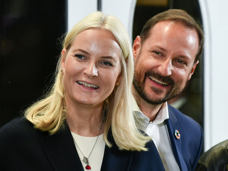 Haakon, Kronprinz von Norwegen, und Kronprinzessin Mette-Marit. - Foto: Jens Kalaene/dpa-Zentralbild/dpa