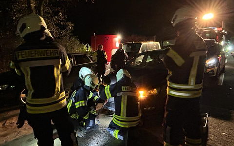 FW-EN: Verkehrsunfall an der Schmiedestraße - Foto: presseportal.de