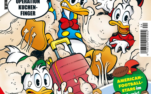 Egmont Ehapa Media bringt American Football-Stars nach Entenhausen - Foto: presseportal.de