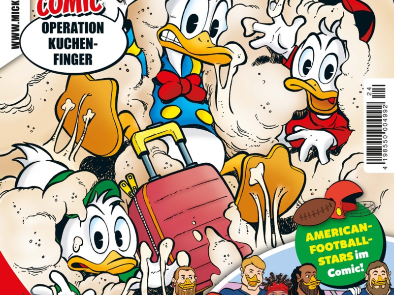 Egmont Ehapa Media bringt American Football-Stars nach Entenhausen - Foto: presseportal.de