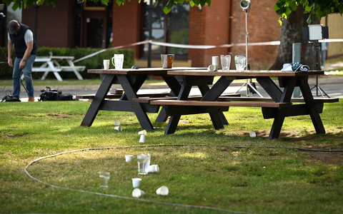 In dem Biergarten der Kleinstadt Daylesford haben fünf Menschen ihr Leben verloren. - Foto: James Ross/AAP/dpa