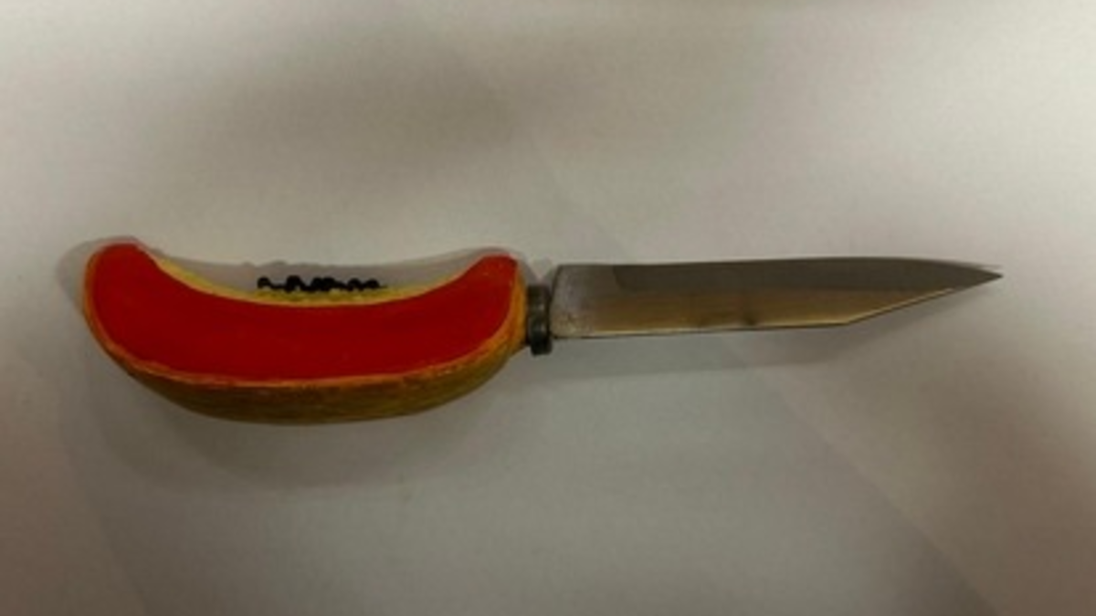 BPOL-FL: Elmshorn - Mann ohne Zugfahrkarte beleidigt Bundespolizisten; Messer und Rauschgift sichergestellt - Foto: presseportal.de