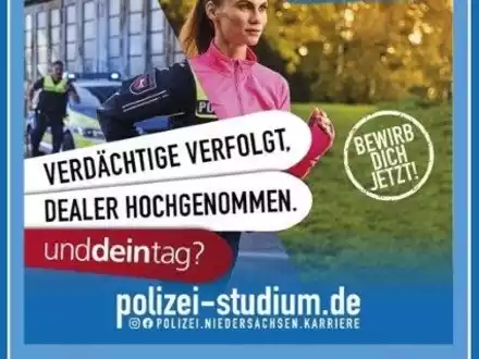 LPI-G: (G) Informationsveranstaltung zum Polizeiberuf für Schülerinnen und Schüler - Foto: presseportal.de