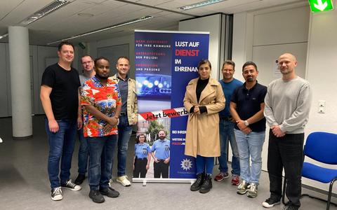 POL-DA: Südhessen: Polizei bildet neue Freiwillige Polizeihelferinnen und Polizeihelfer aus - Foto: presseportal.de