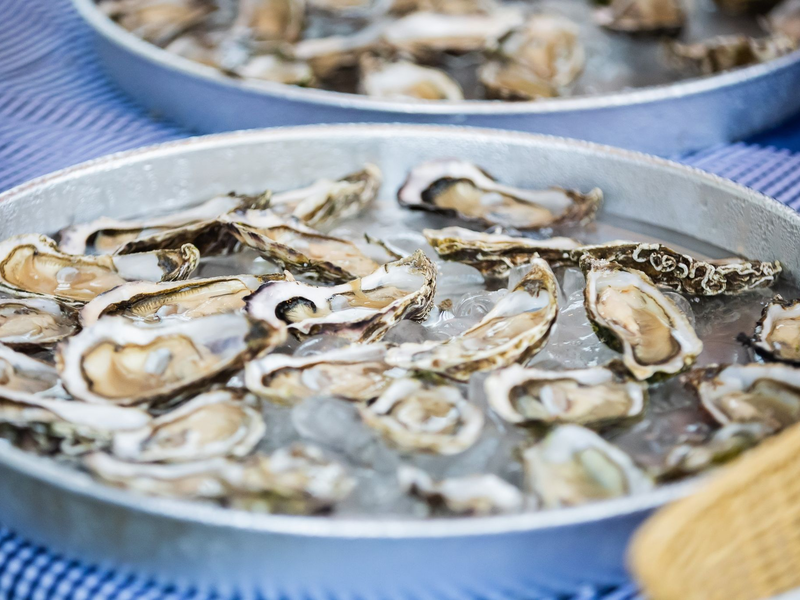 Austern gelten als kostbare Delikatesse. - Foto: Christoph Soeder/dpa
