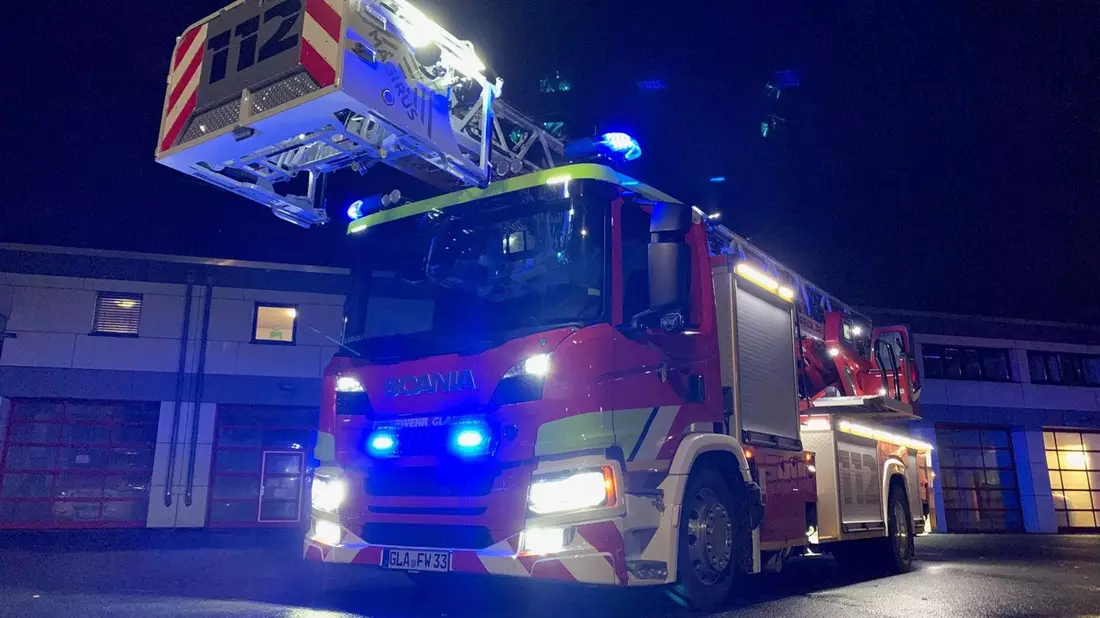 FW-GLA: Verkehrsunfall mit vier Verletzten auf der A2 - Bild: presseportal.de