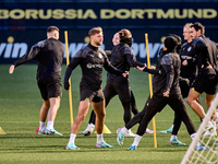 Die letzte Einheit vor dem Spiel in Madrid fand in Dortmund statt.   - Foto: Bernd Thissen/dpa