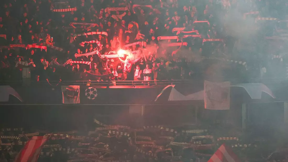 RB Leipzig warnt seine Fans, sich in Belgrad unauffälig zu verhalten. - Bild: Jan Woitas/dpa