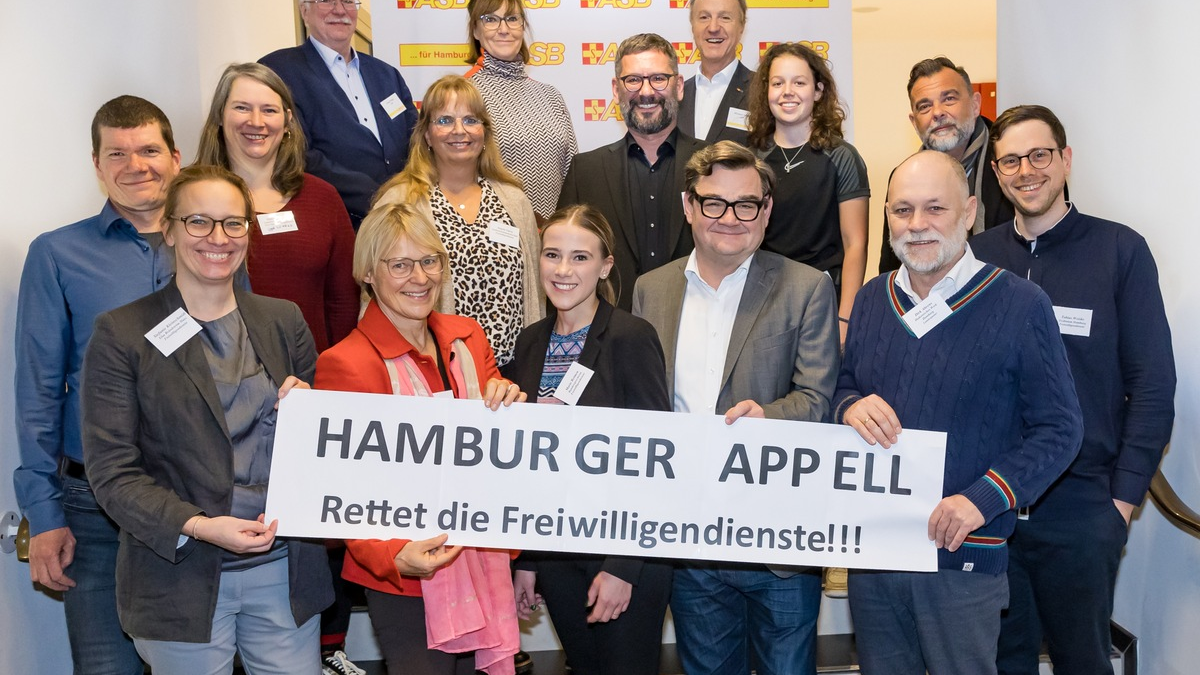 Hamburger Appell - Rettet die Freiwilligendienste - Foto: presseportal.de