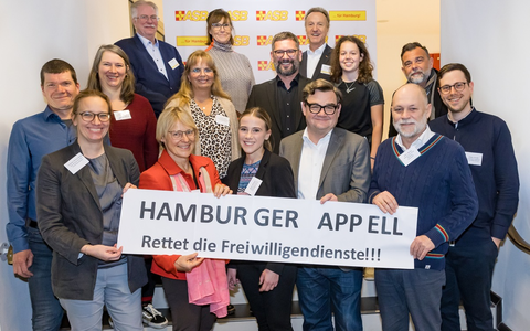 Hamburger Appell - Rettet die Freiwilligendienste - Foto: presseportal.de
