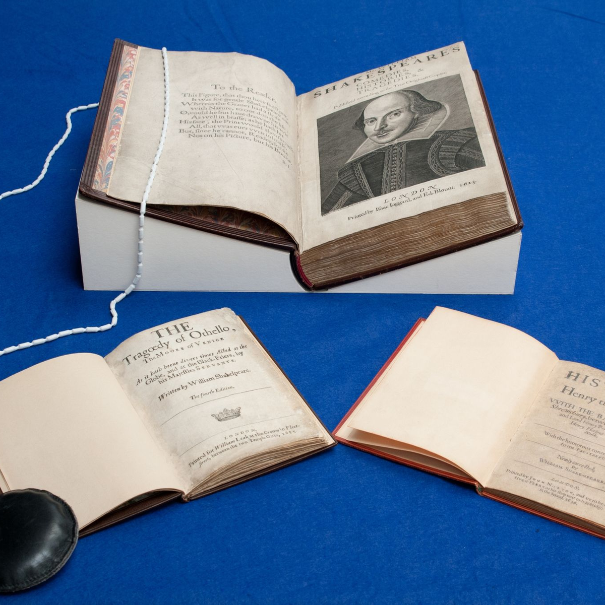 Shakespeares «First Folio» wird in der Londoner Guildhall Library ausgestellt. - Foto: City Of London Corporation/PA Media/dpa