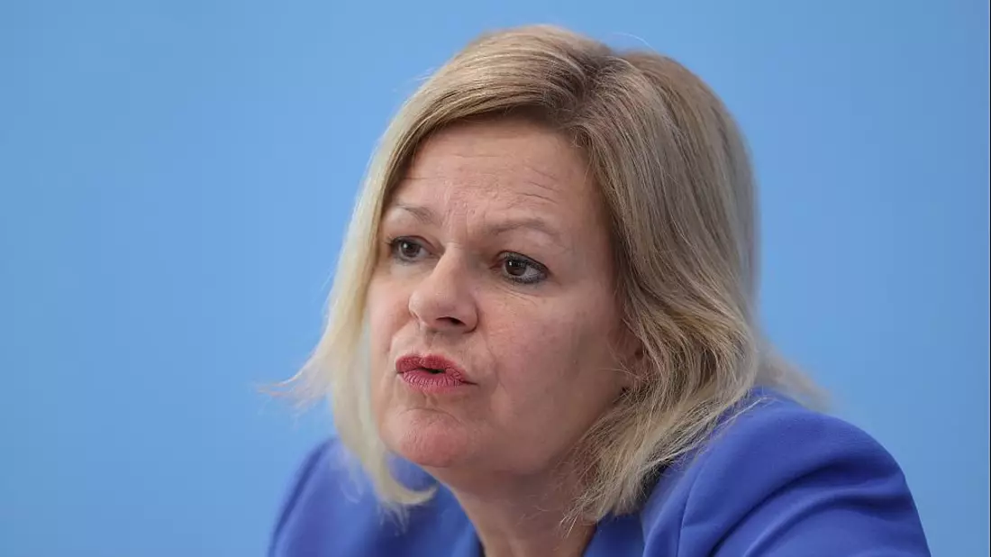 Nancy Faeser (Archiv) - Bild: über dts Nachrichtenagentur