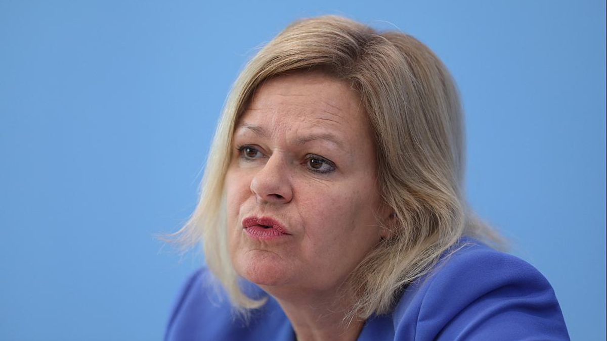 Nancy Faeser (Archiv) - Foto: über dts Nachrichtenagentur