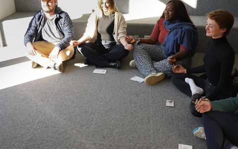 Meditation - Foto: FH Burgenland über pressetext.de