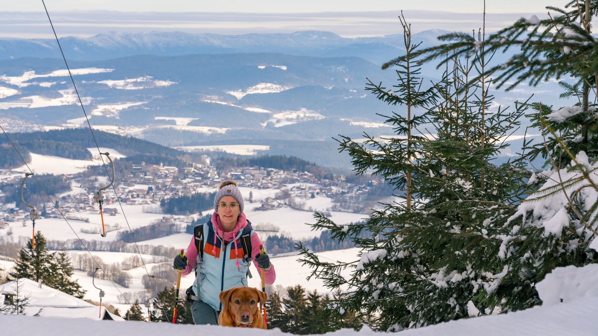 Wintervergnügen, wohin man sich dreht: Familienfreundliche Urlaubsregion Bayerischer Wald - Foto: presseportal.de