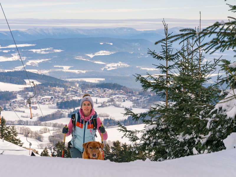 Wintervergnügen, wohin man sich dreht: Familienfreundliche Urlaubsregion Bayerischer Wald - Foto: presseportal.de