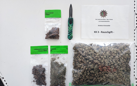 POL-SU: Verdacht des Drogenhandels/Verdächtiger vorläufig festgenommen - Foto: presseportal.de