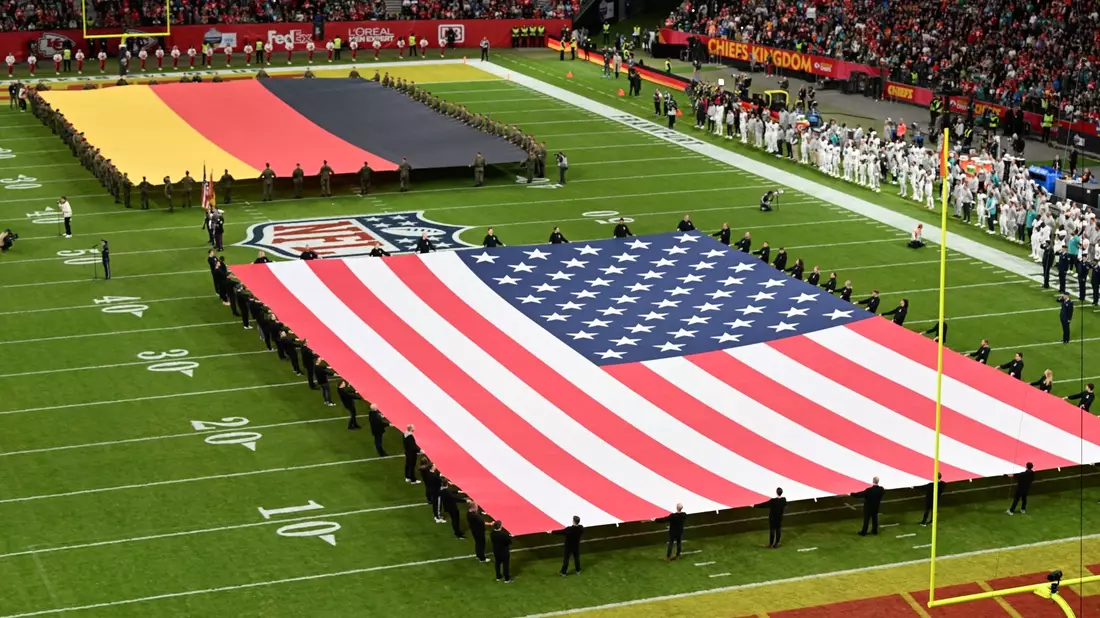 Die Begeisterung für die NFL ist in Deutschland groß. - Bild: Arne Dedert/dpa
