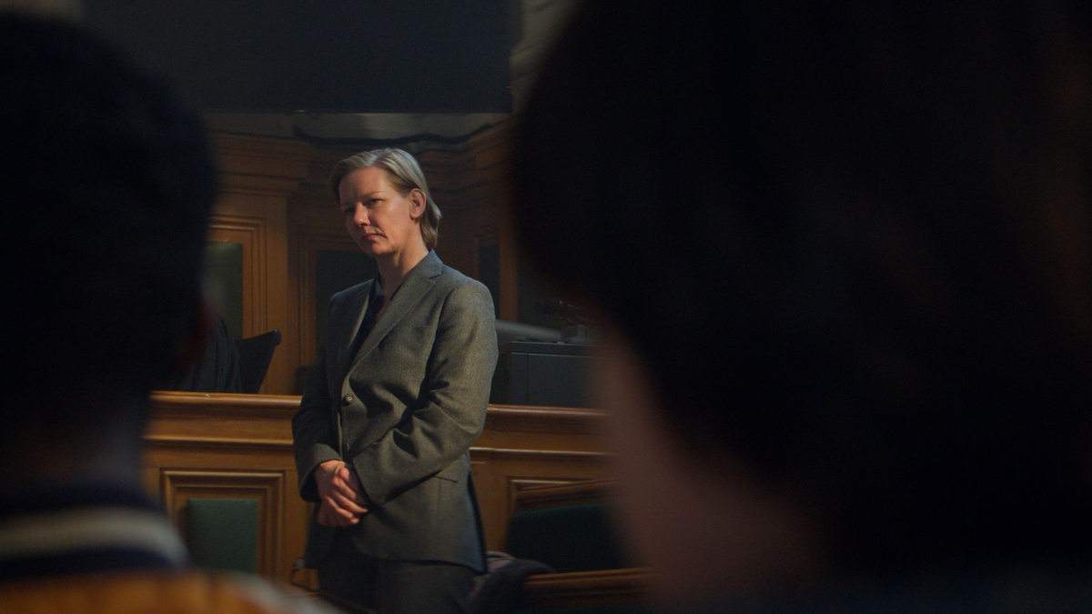 Sandra Hüller als Sandra in einer Szene des Films «Anatomie eines Falls». - Foto: -/Plaion Pictures/dpa