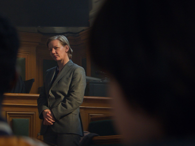 Sandra Hüller als Sandra in einer Szene des Films «Anatomie eines Falls». - Foto: -/Plaion Pictures/dpa