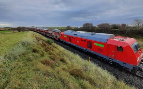 BPOL-FL: Morsum - Autozug kollidiert mit Rinderherde - Foto: presseportal.de