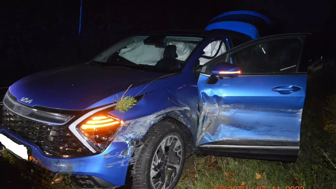 POL-NI: Verkehrsunfall auf Bundesstraße 65 - Bild: presseportal.de