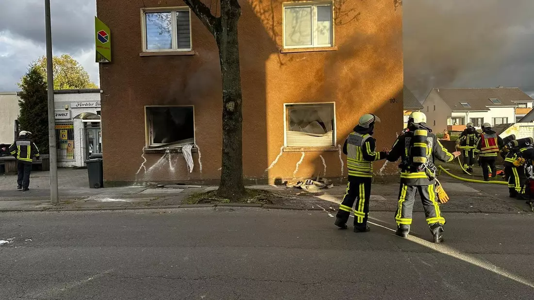 FW-BO: Wohnungsbrand in Bochum Hordel - Bild: presseportal.de