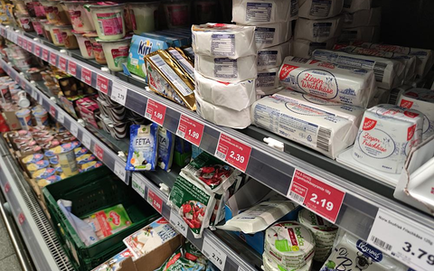 Käse im Supermarkt (Archiv) - Foto: über dts Nachrichtenagentur