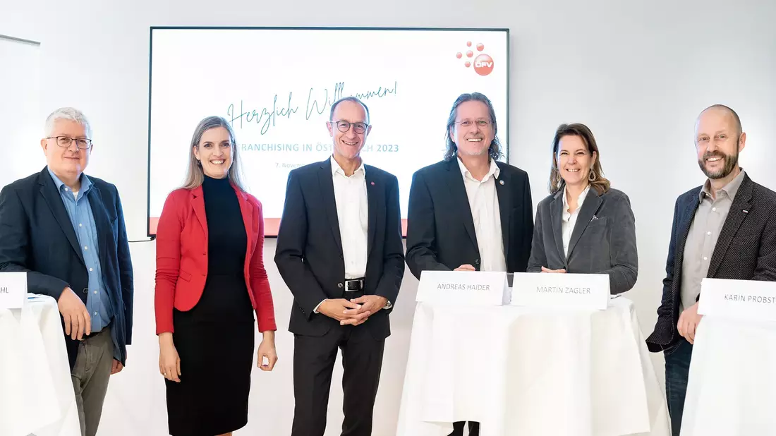 Franchise-Bericht 2023 - Bild: ÖFV über pressetext.de