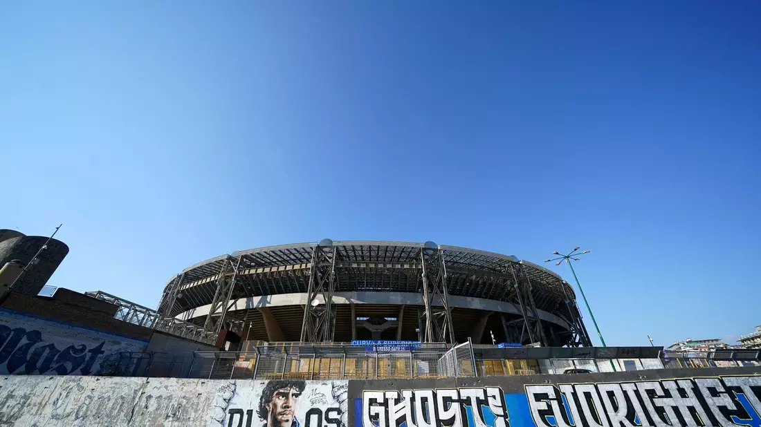 In Neapel kommt es vor dem Champions-League-Spiel von Union Berlin zu Ausschreitungen. - Bild: Adam Davy/PA Wire/dpa