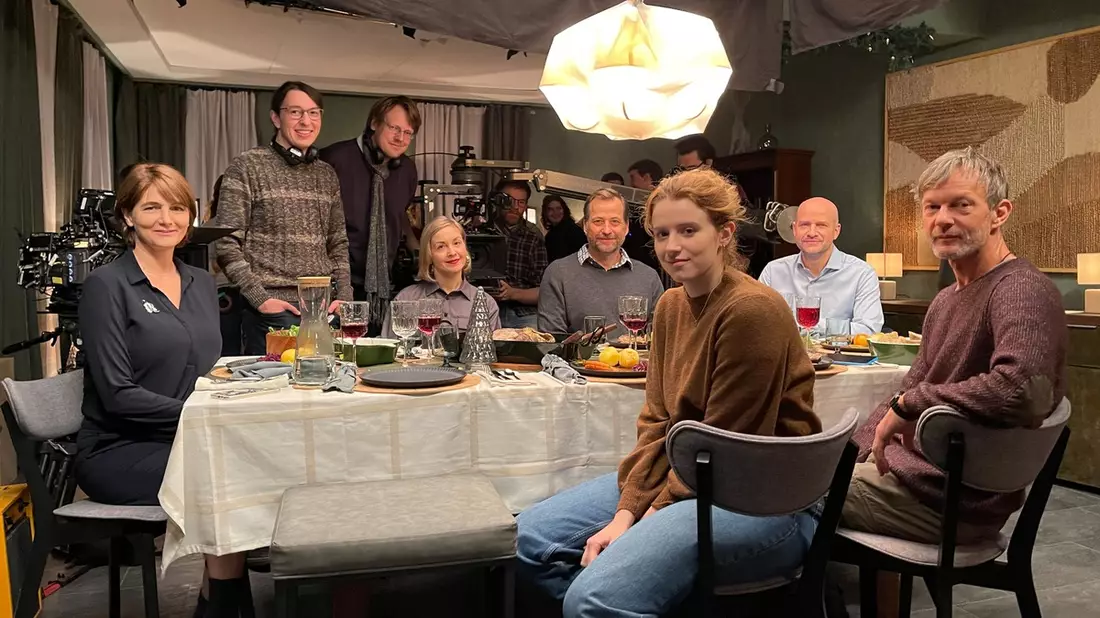 Dreharbeiten zum Debütfilm Ein Abend im Dezember - Bild: presseportal.de