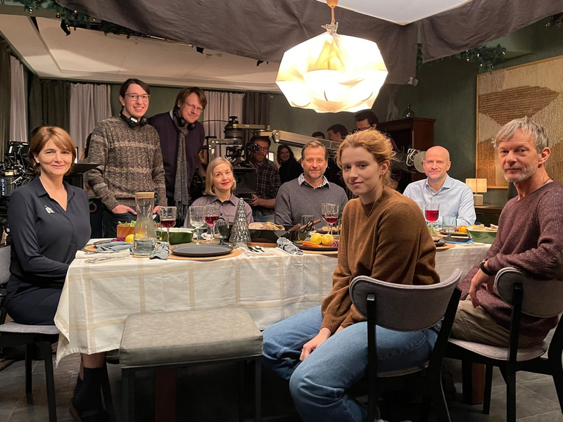 Dreharbeiten zum Debütfilm Ein Abend im Dezember - Foto: presseportal.de