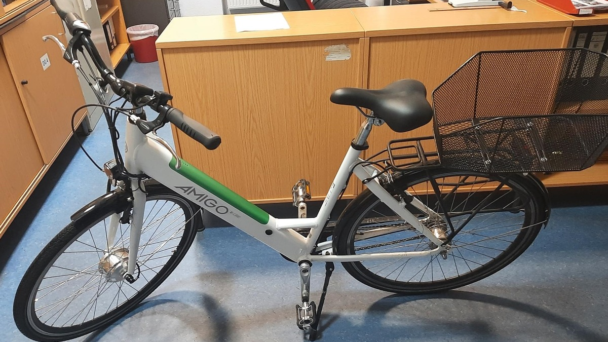 BPOLI C: E-Bike sichergestellt - Bundespolizei sucht Eigentümer - Foto: presseportal.de