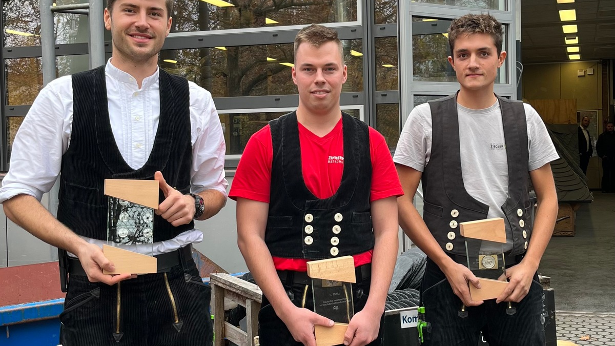Bundessieger im Dachdeckerhandwerk 2023 gekürt - Foto: presseportal.de