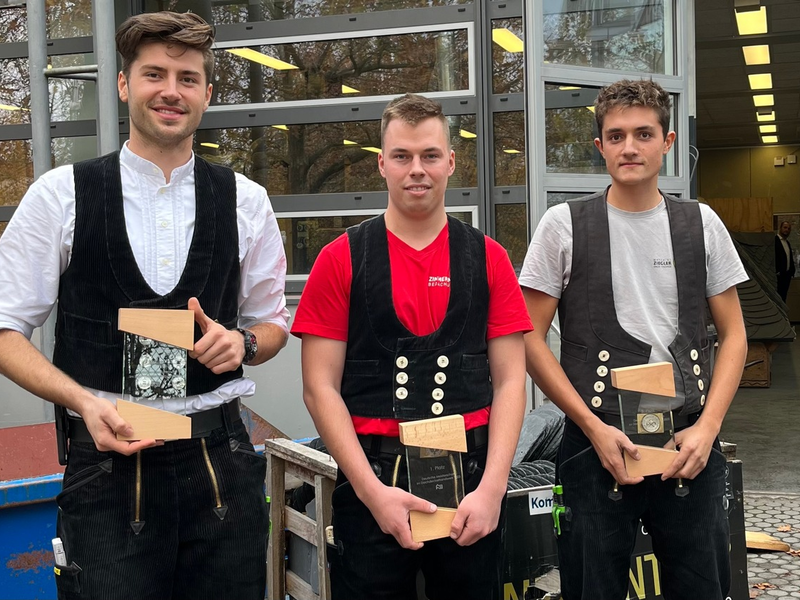 Bundessieger im Dachdeckerhandwerk 2023 gekürt - Foto: presseportal.de