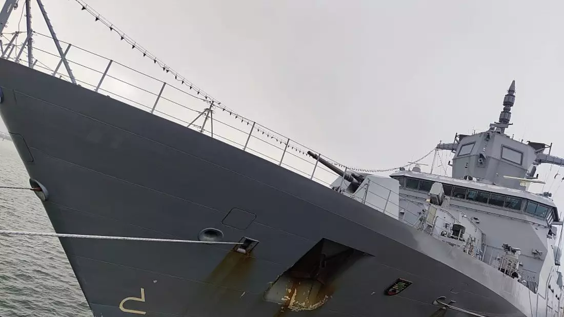 Deutsches Kriegsschiff (Archiv) - Bild: über dts Nachrichtenagentur
