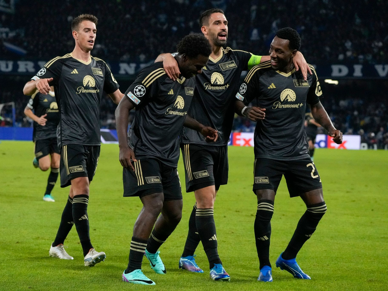 Union Berlin beendete die Negativserie und holte einen Punkt in Neapel. - Foto: Gregorio Borgia/AP/dpa