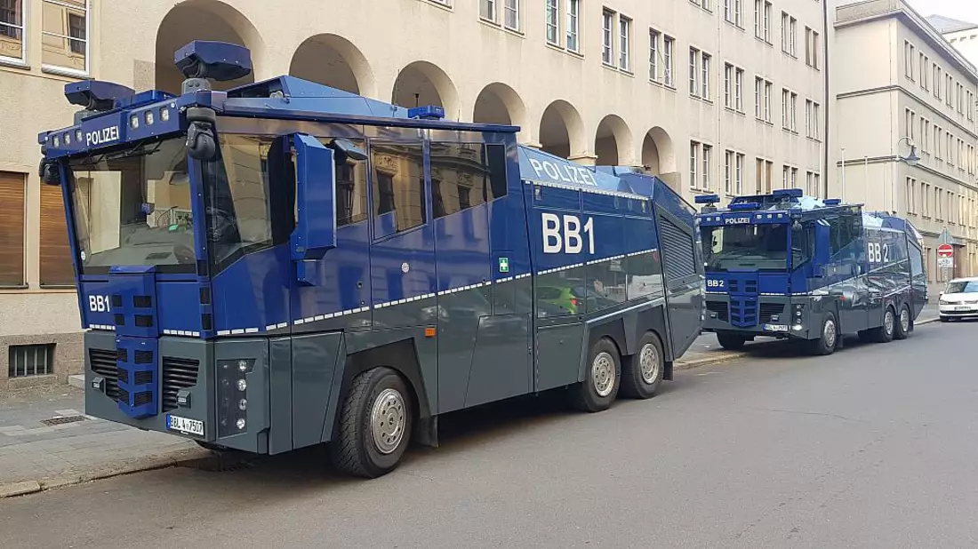 Polizei in Leipzig (Archiv) - Bild: über dts Nachrichtenagentur