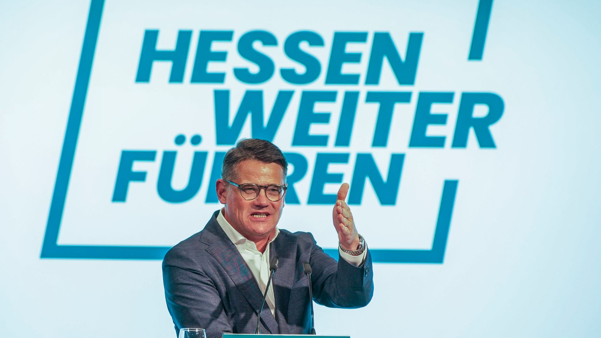 Ministerpräsident Boris Rhein. - Foto: Andreas Arnold/dpa