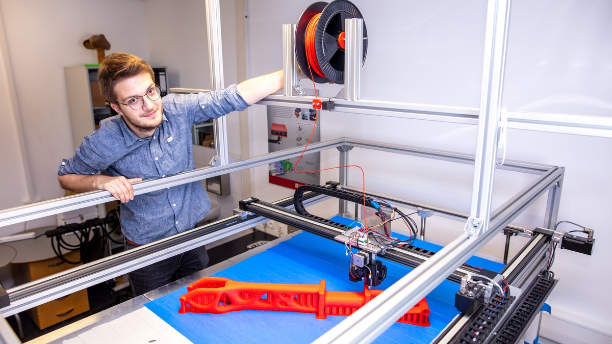Zukunftstechnologie: Lichtenfels bietet deutschlandweit einzigen Masterstudiengang für 3D-Druck - Foto: presseportal.de