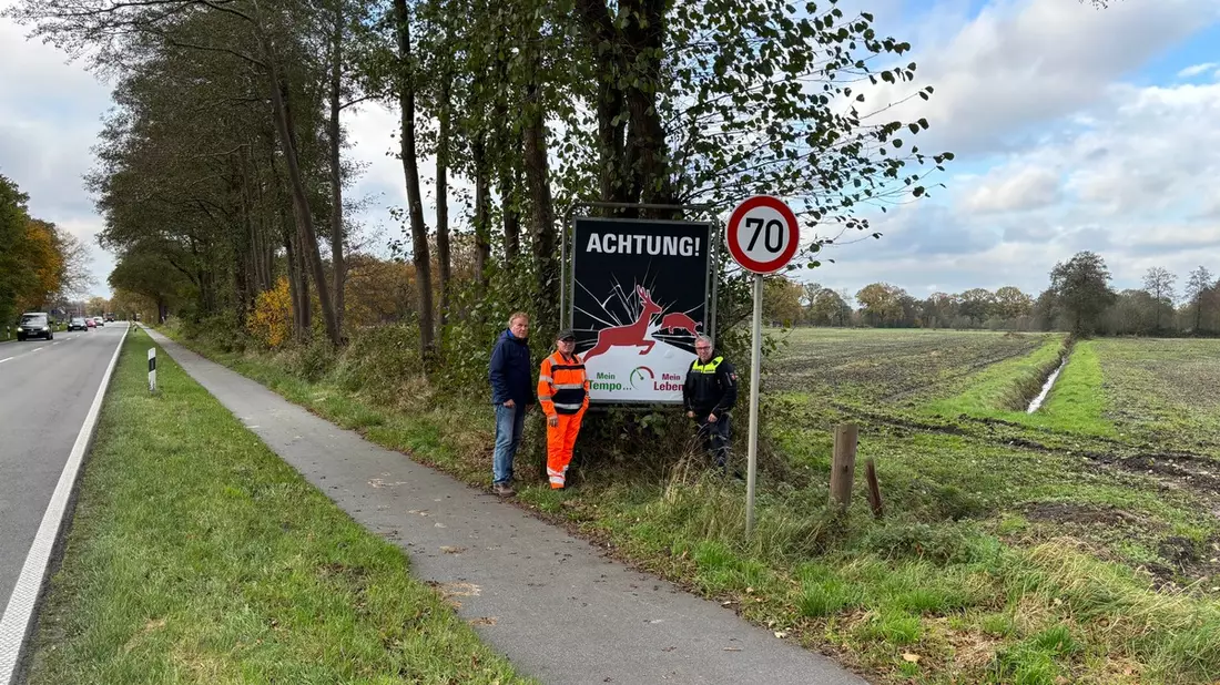 POL-WHV: Mein Tempo... Mein Leben! Im Fokus: Wildunfälle - Bild: presseportal.de